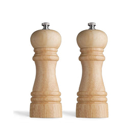 Amefa - Klassisches Pfeffer- und Salzmühlen-Set 15 cm - Holz Amefa - Classic Peper en Zoutmolenset 15 cm - Hout Peper en Zoutmolen Amefa
