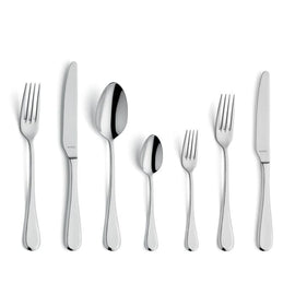 Amefa - Drift 84-teiliges Besteckset für 12 Personen - Silber Amefa - Drift 8050 84-pc Cutlery set in wooden canteen Amefa