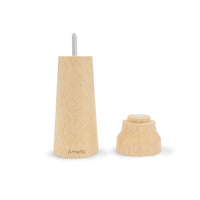 Amefa - Modern Peper- en Zoutmolenset 15 cm - Hout Peper en Zoutmolen Amefa