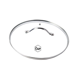 Von C&P – Glasdeckel 24 cm By C&P - Glazen deksel 24 cm Pannendeksel By C&P