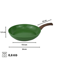 By C&P - Go Green Koekenpan 24 cm By C&P