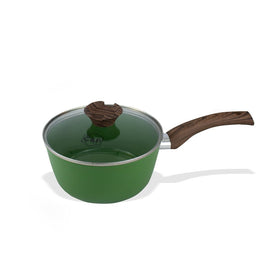 Cook & Pan - Go Green Kochtopf 18 cm mit Glasdeckel By C&P - Go Green Steelpan 18 cm met glazen deksel Steelpan By C&P