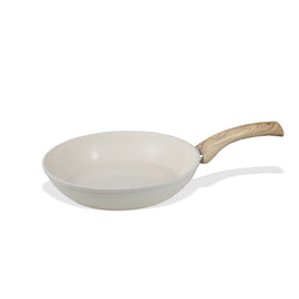 Cook & Pan - Go Elfenbeinfarbene Bratpfanne 20 cm By C&P - Go Ivory Koekenpan 20 cm Koekenpan By C&P