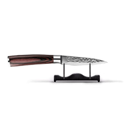 Shinrai Knives - Schälmesser aus gehämmertem Edelstahl 8 cm Hammered RVS Series - Schilmes Shinrai Japan
