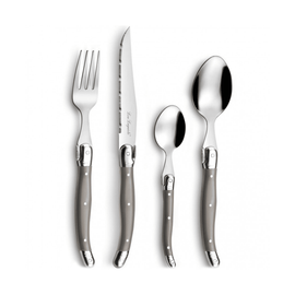 Lou Laguiole - Tradition 24-teiliges Besteckset - Taupe Lou Laguiole - Tradition 24-delige Bestekset - Taupe Bestekset Lou Laguiole