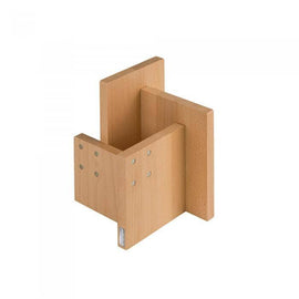 Artelegno - Kombi Magnetischer Messerblock / Küchenutensilienhalter - Buchenholz Magnetisch messenblok Kombi - Beukenhout Messenblokken Artelegno