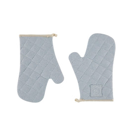 Witloft - Ofenhandschuhe aus recycelter Baumwolle (2 Stk.) - Himmelblau Witloft - Gerecycled Katoen Ovenwanten (2 st.) - Hemelblauw Ovenwanten Witloft