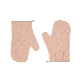 Witloft - Ofenhandschuhe aus recycelter Baumwolle (2 Stk.) - Lachs Witloft - Gerecycled Katoen Ovenwanten (2 st.) - Zalm Ovenwanten Witloft