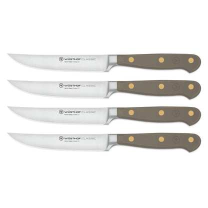 Wüsthof - Classic Steakmesser-Set 4-teilig Velvet Oyster