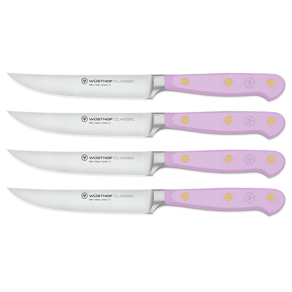 Wüsthof - Classic Steakmesser-Set 4-teilig Purple Yam