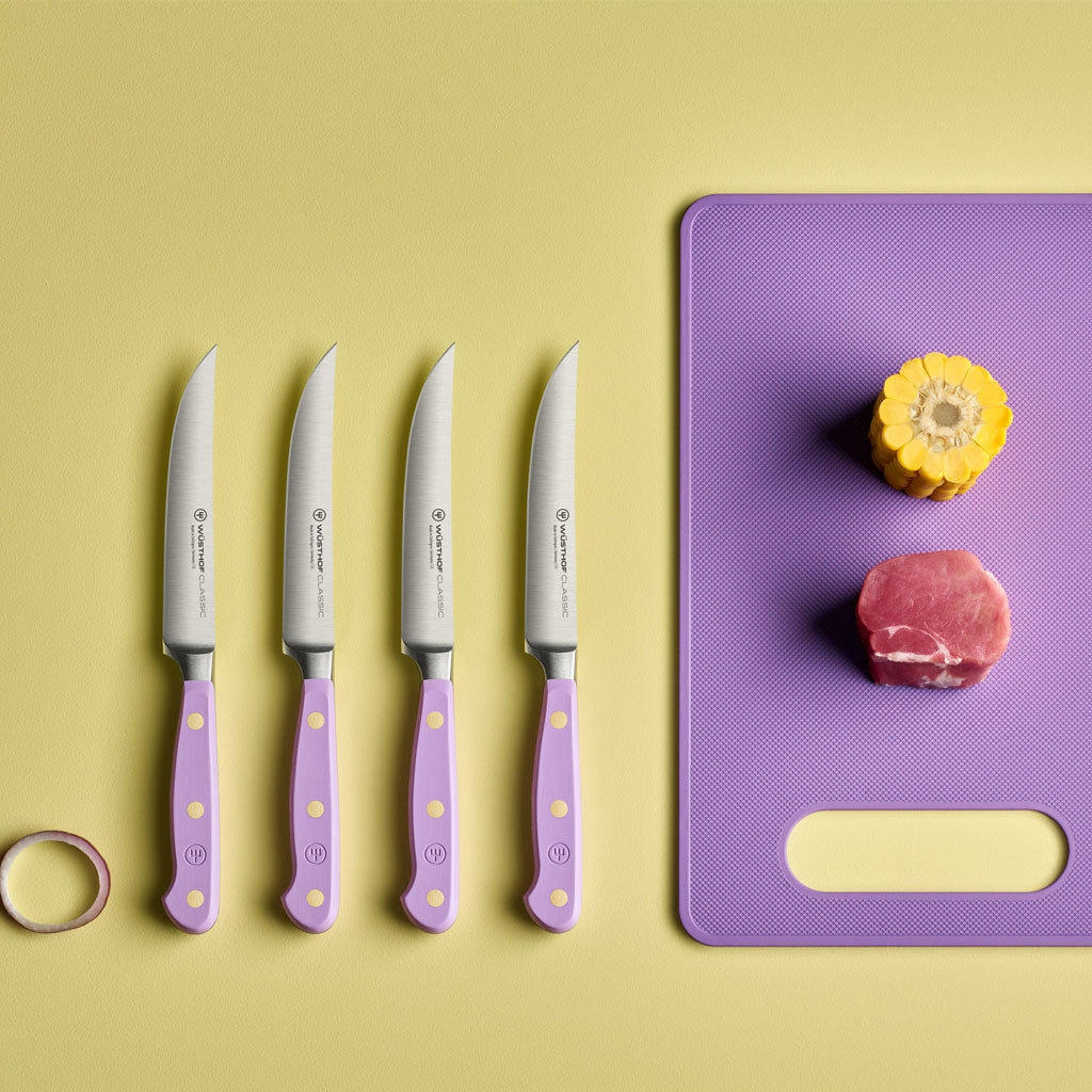 Wüsthof - Classic Steakmesser-Set 4-teilig Purple Yam