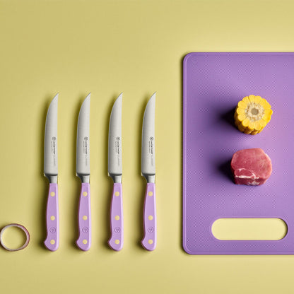 Wüsthof - Classic Steakmesser-Set 4-teilig Purple Yam