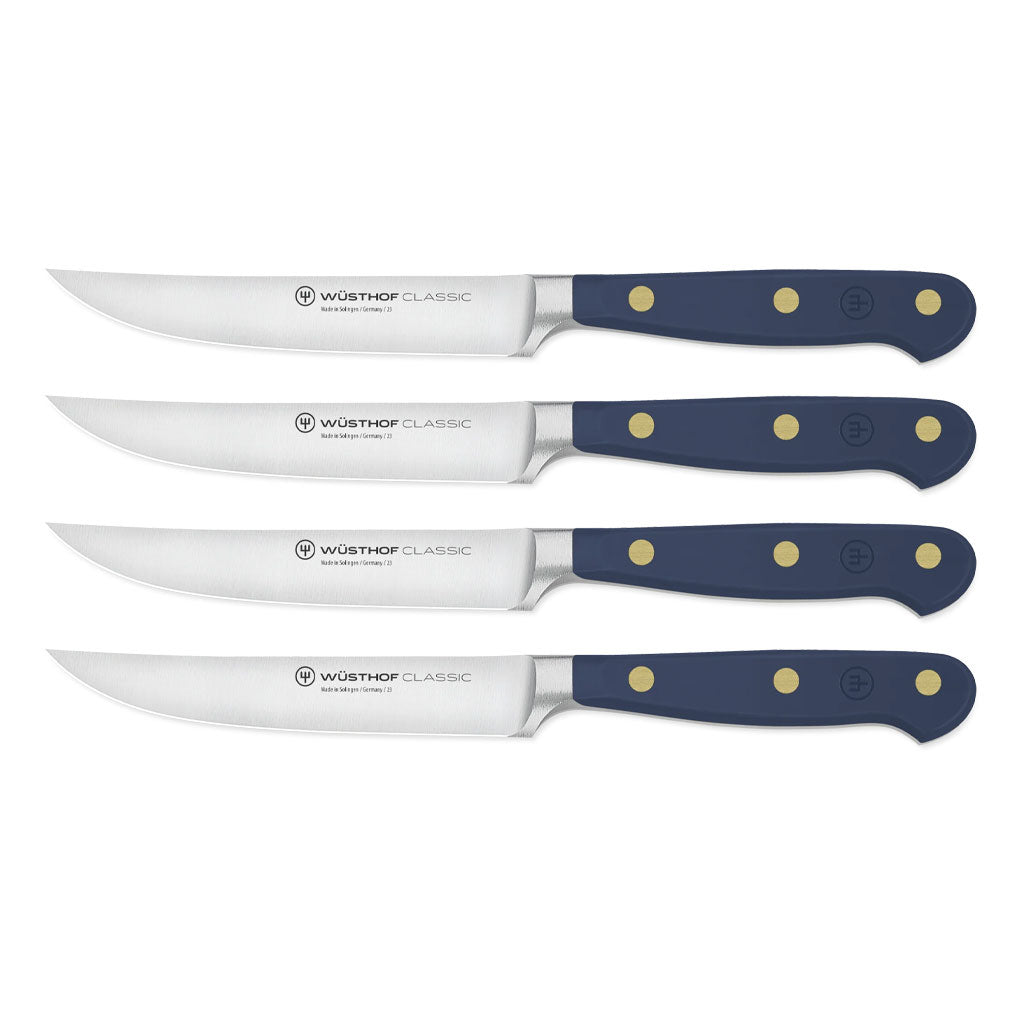Wüsthof - Classic Steakmesser-Set 4-teilig Wild Blueberry