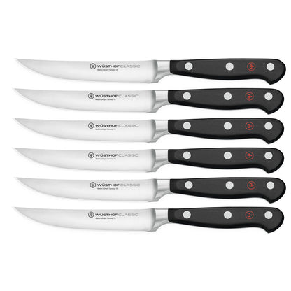 Wusthof - Classic Steakmessenset 6-delig