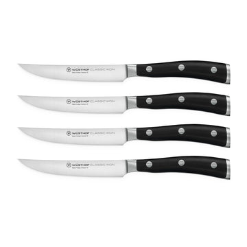 Wüsthof - Classic Ikon Steakmesserset 4-teilig