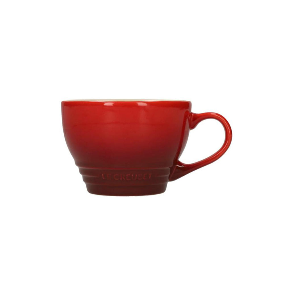 LeCreuset - Große Cappuccinotasse Kirschrot 0,4l