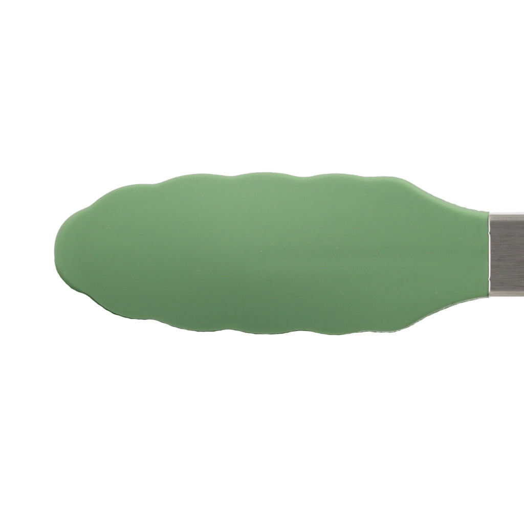 Outils2Cook - Pince de cuisine en silicone vert sauge