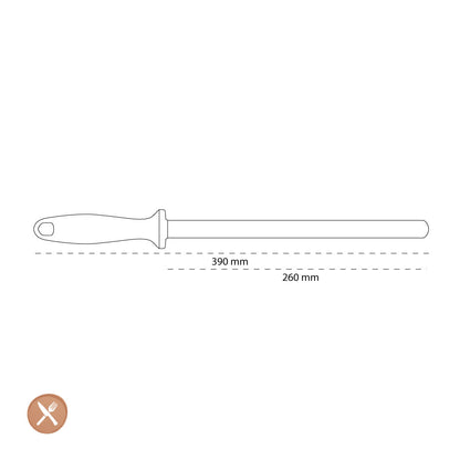 Zwilling - Wetzstahl Diamantschärfer 260 mm