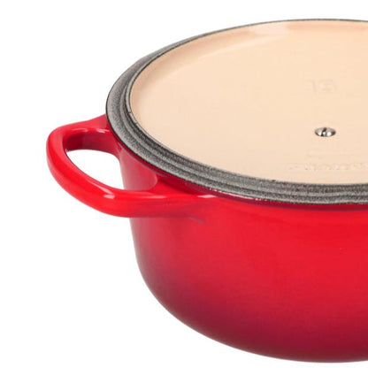 LeCreuset - Rôti- / Faitout Signature rond Rouge cerise 24cm 4,2l