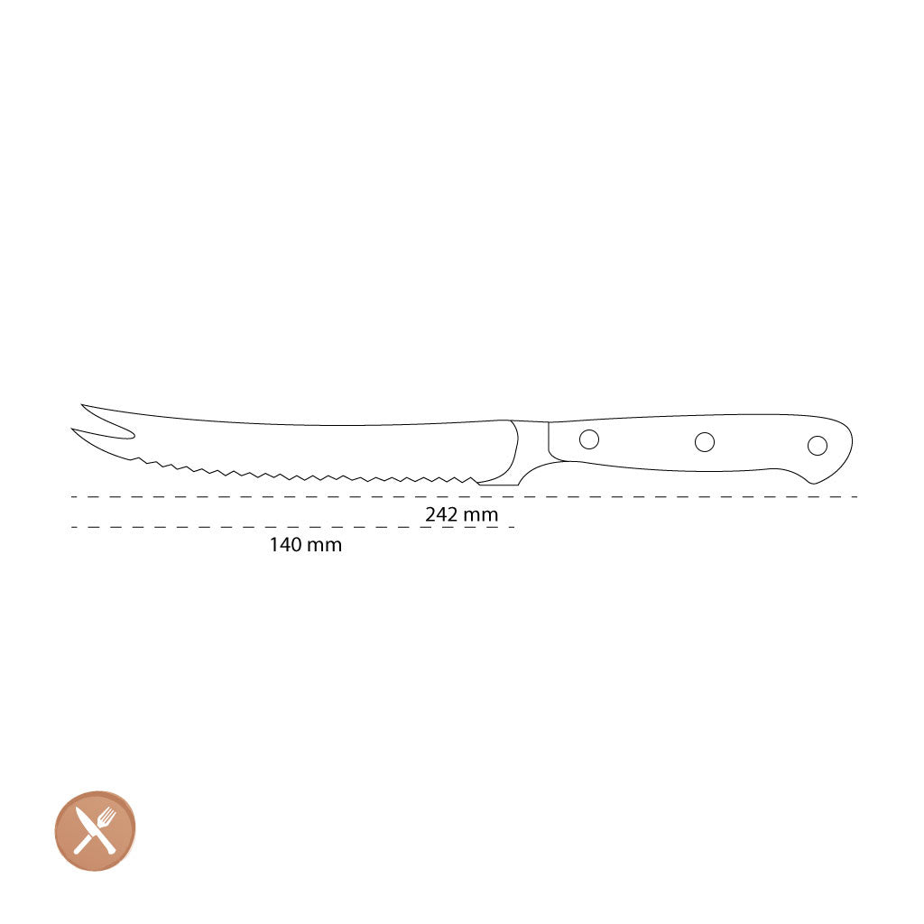 Wüsthof - Klassisches Tomatenmesser 14 cm