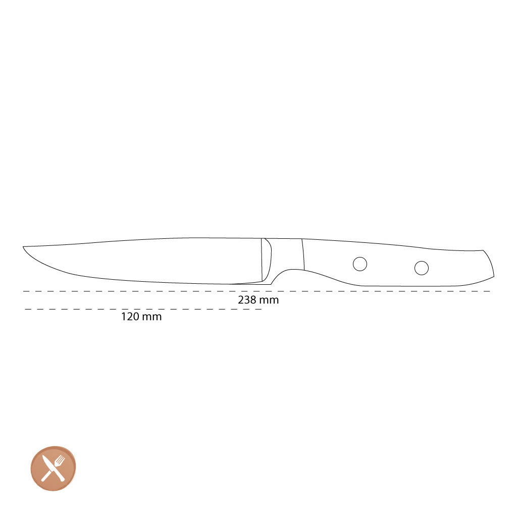 Wüsthof - Amici Steakmesser 12 cm