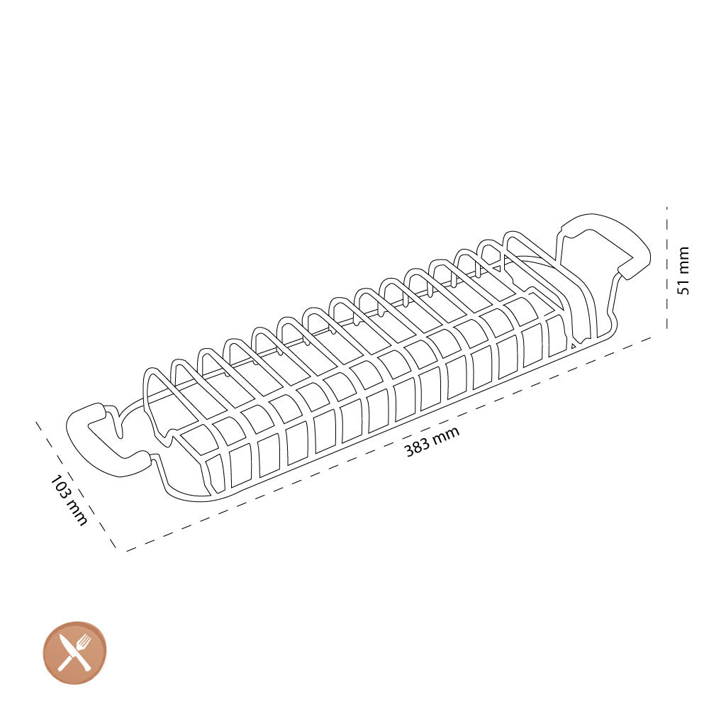 Smeg - Zubehör | Brötchenwärmer