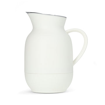 Stelton - Amphora Isolierkanne 1 l. sanftes Weiß