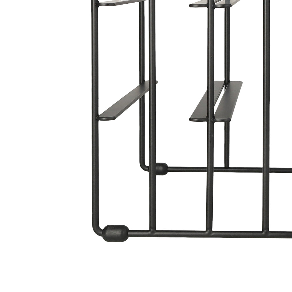 Blomus - PILARE Wijnrek Black (12 flessen)