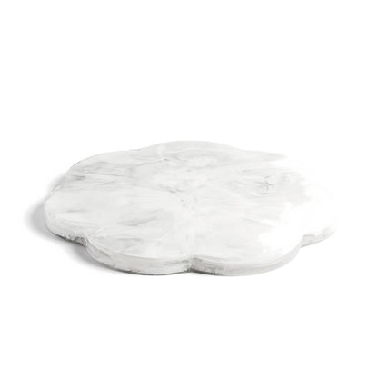 Addison Ross - Servierplatte - Scallop White