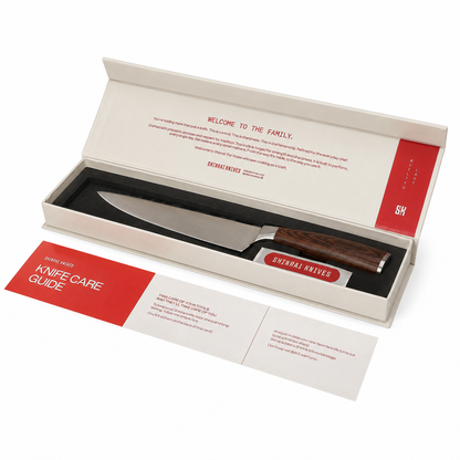 Shinrai Knives -  Damastdruck - Kochmesser 20 cm