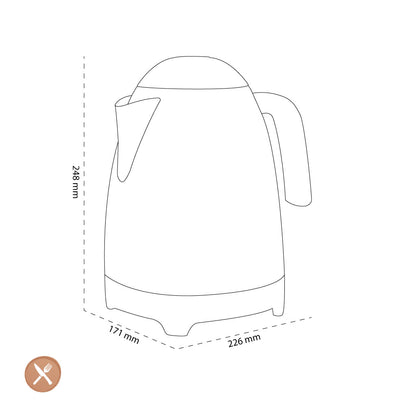 Smeg - Wasserkocher | Wassergrün | 1950er Jahre | Wasserkocher Standard