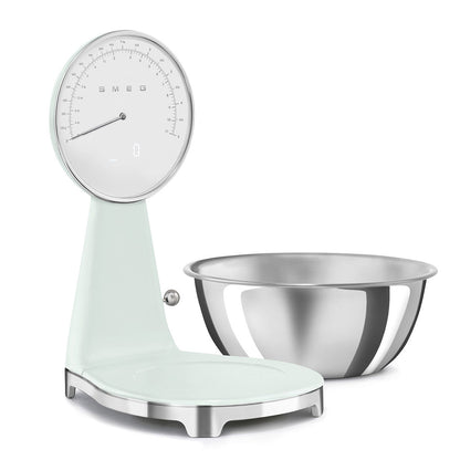 SMEG - Waage Digital 50er Jahre Wassergrün