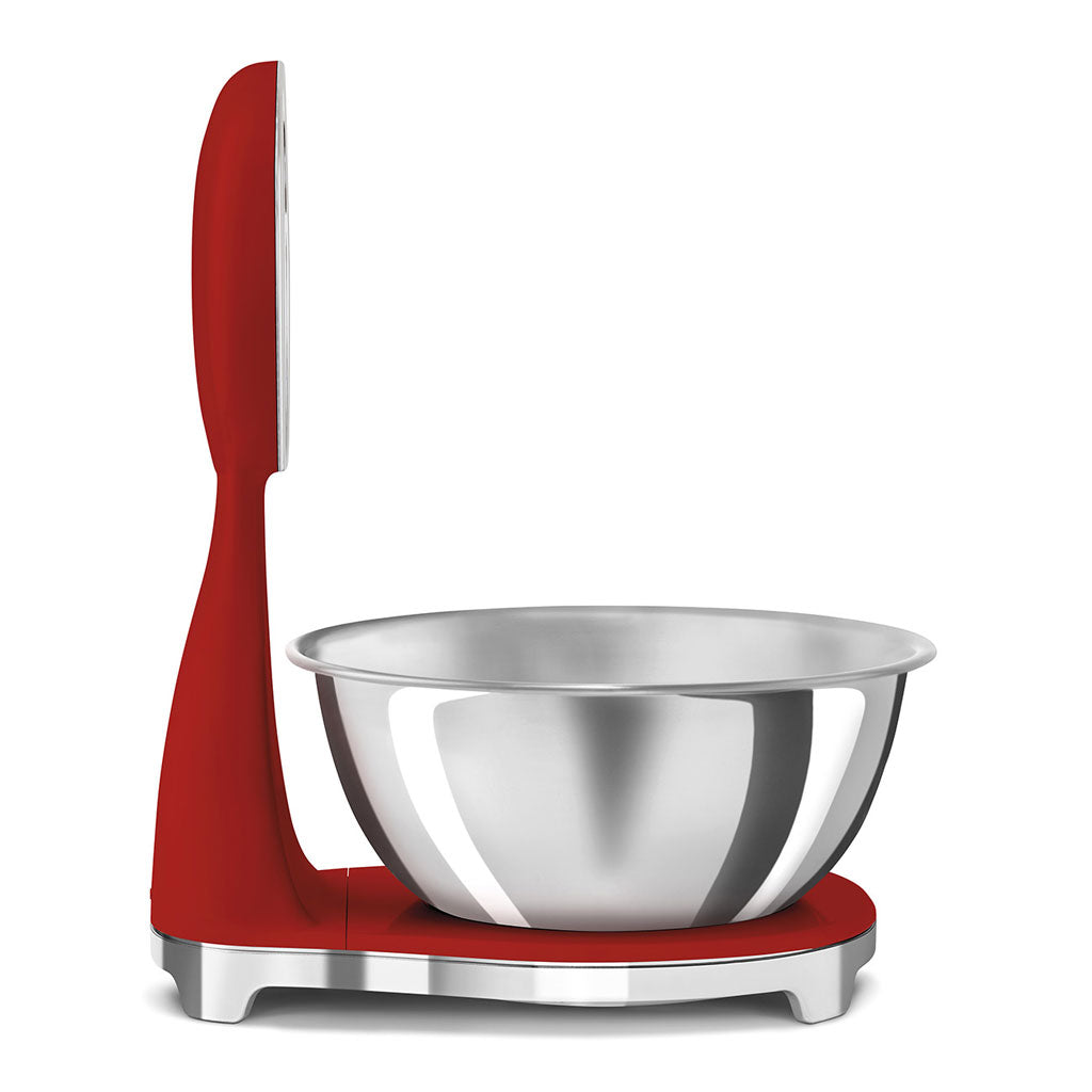 SMEG - Waage Digital 50er Rot