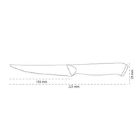 Shinrai Knives - Eclipse Series Damascus Steakmesser 13 cm