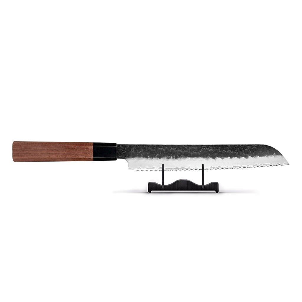 Shinrai Japan - Kurayami Damast Brotmesser 20 cm