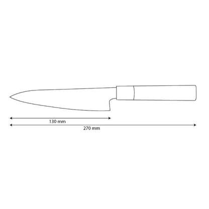 Shinrai Knives - Takumi Kaza Damascus Officemesser 13 cm
