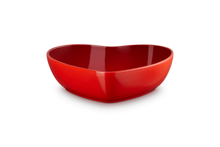 Le Creuset - Serveerschaal Hart Kersenrood 30 cm