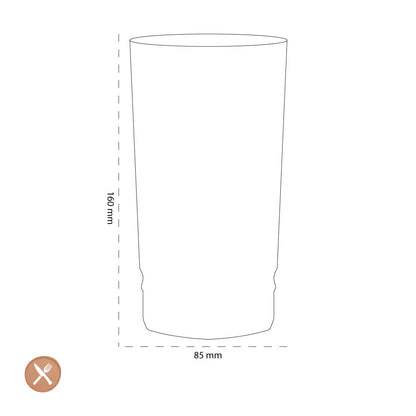 Leonardo - LD Tumbler 530ml CAPRI (4 Stk.)