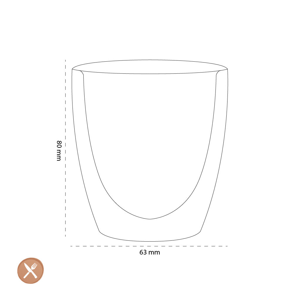 Leonardo - GB/2 Gobelets dw II 100ml DUO