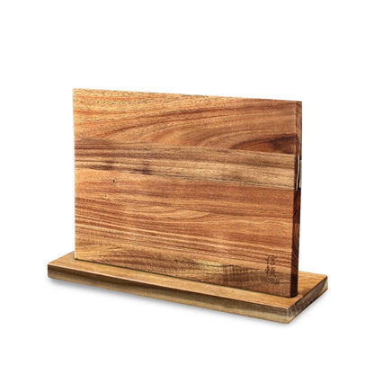 Damast-Druck 7-teiliges Messerset + magnetischer Messerblock doppelseitig