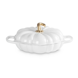 Le Creuset - Signature Pumpkin Campagnard White 28 cm
