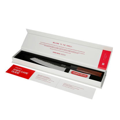 Shinrai Knives - Kurayami Damascus Kiritsuke Messer 20 cm