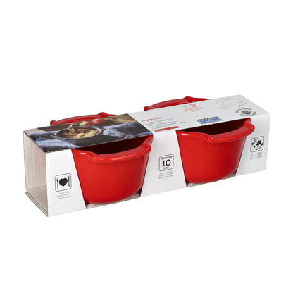 Peugeot - Appolia Duo Ramequins 11cm Rot