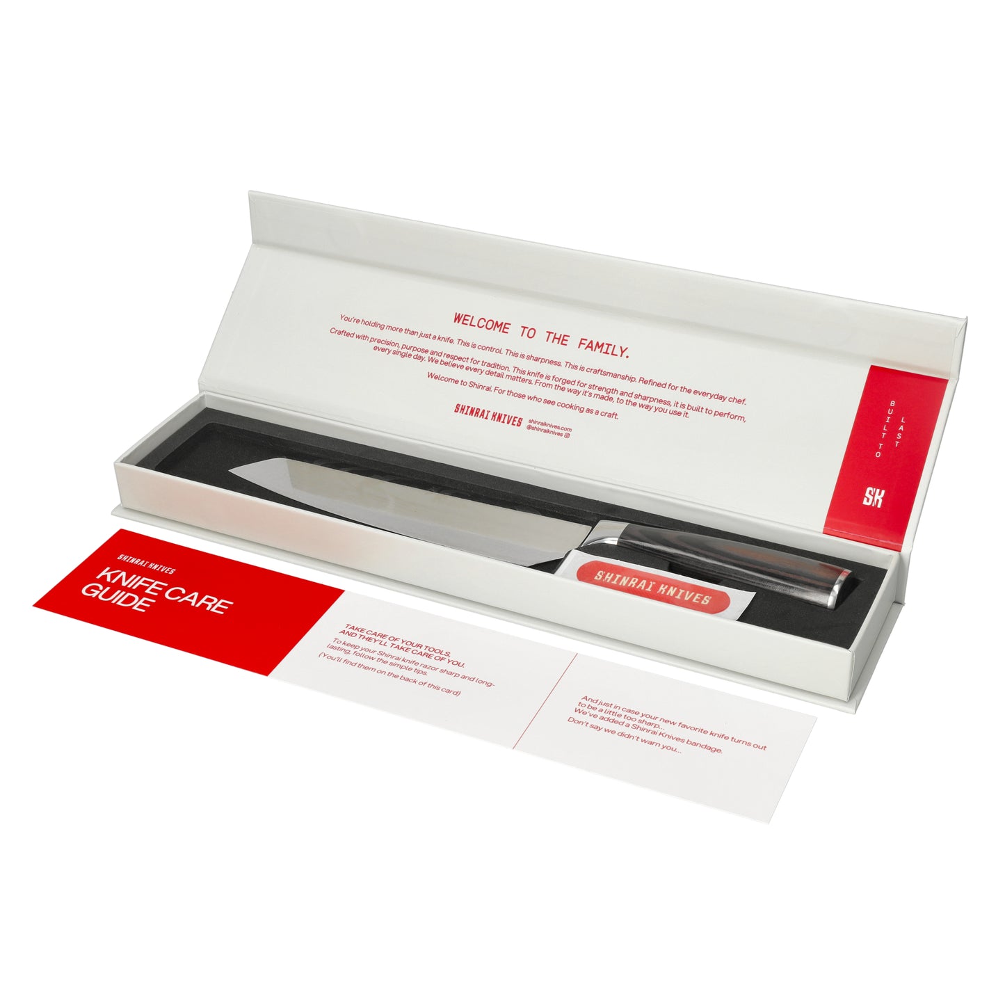 Shinrai Knives - Ensemble de 13 couteaux imprimés Damas - Collection Master XL