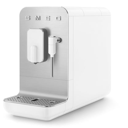 Smeg - Espressomaschine | Mattweiß | Zeitgenössisch | Automatische Kaffeemaschine