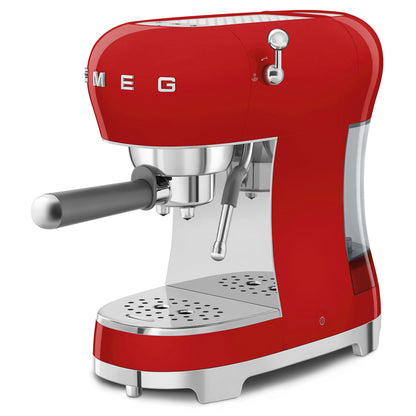 Smeg - Espressomaschine | Rot | 1950er Jahre | Manuelle Espressomaschine