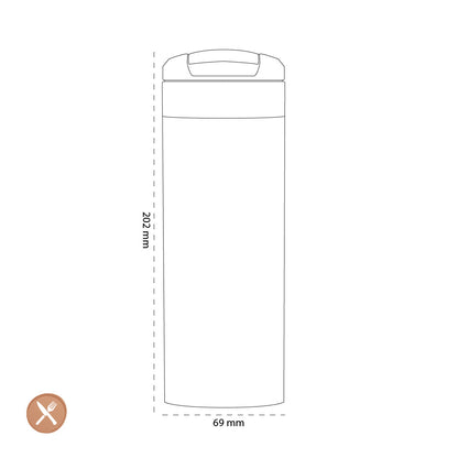 Stanley - Le mug AeroLight™ Transit 0,47L Schiste Métallisé