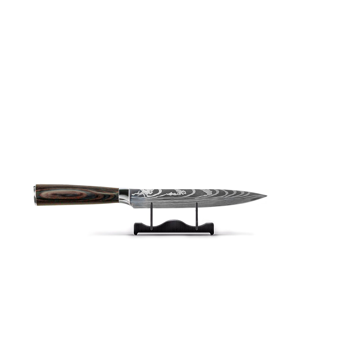 Shinrai Knives – 14-teiliges Messerset mit Damascus-Print – Master Collection XL-Set + Block