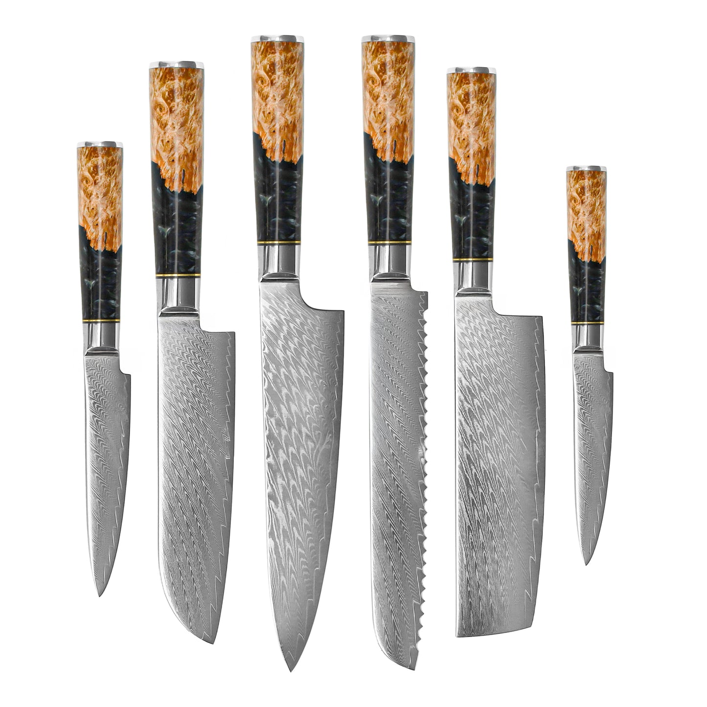 Shinrai Knives – Epoxy Onyx Mega Bundle – Alles was Sie brauchen