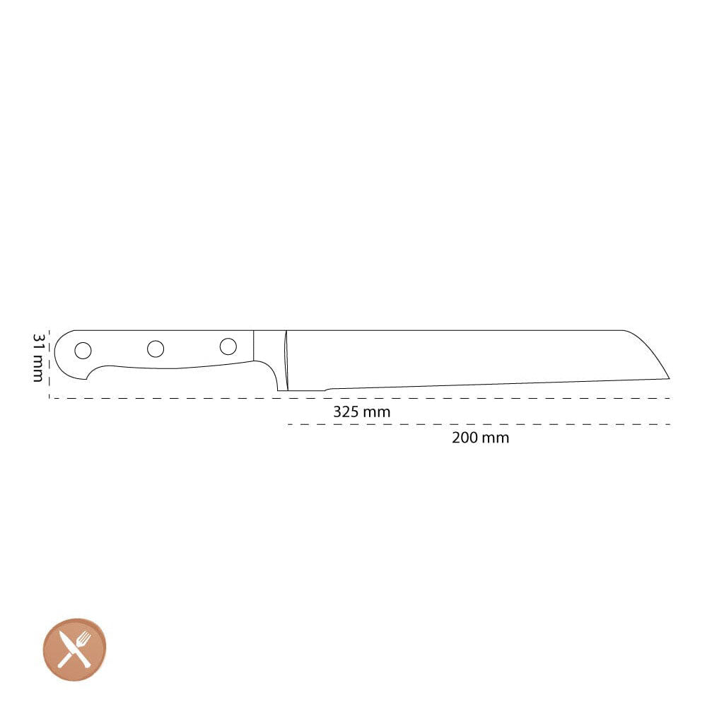 Zwilling - Prof S Brotmesser 200 mm